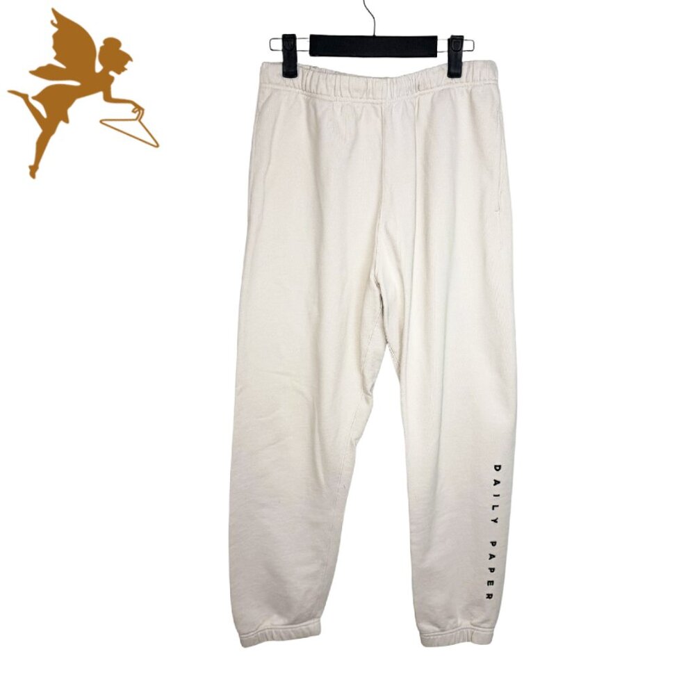 DAILY PAPER Alias Trackpant in Shortbread White